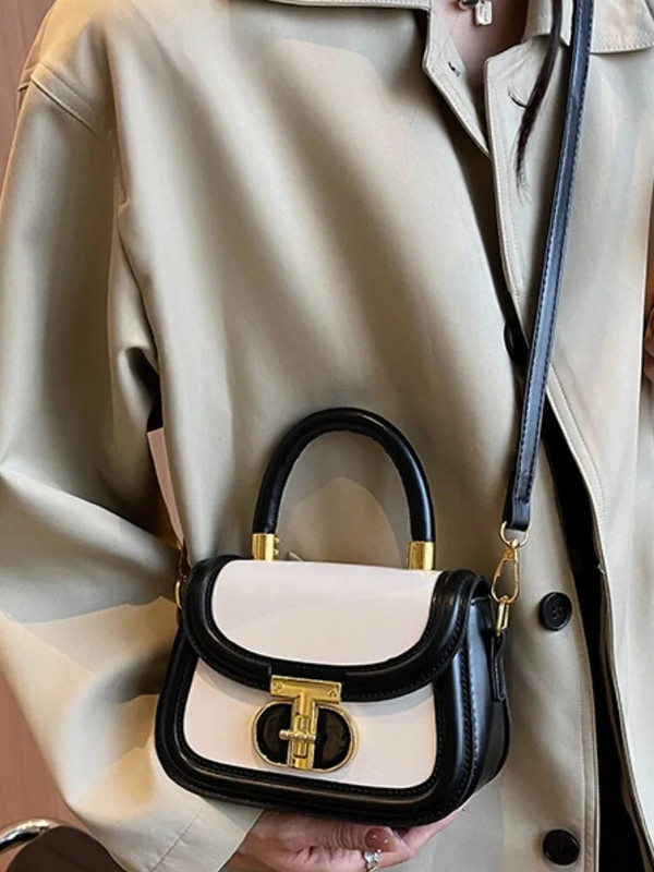 Νέα ευέλικτη μίνι τσάντα χιαστί σέλας Πολυτελής σχεδιαστής Καλοκαίρι 2023 PU Δερμάτινη τσάντα για γυναίκες Casual Fashion Classic Shoulder