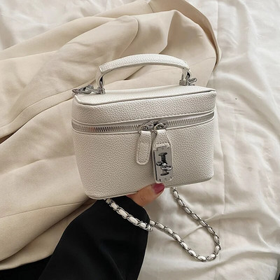 Slatke torbe luksuzne marke Mini Box PU kožna torba preko ramena s kratkom ručkom za žene Ljeto 2023. Shopper torba za djevojke na rame