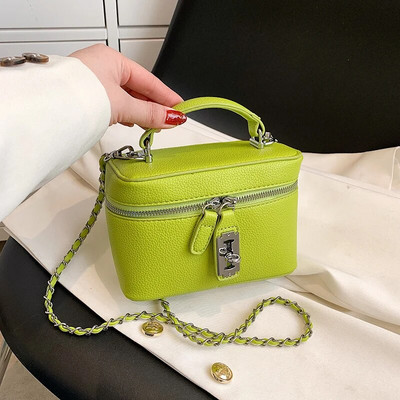 Slatke torbe luksuzne marke Mini Box PU kožna torba preko ramena s kratkom ručkom za žene Ljeto 2023. Shopper torba za djevojke na rame