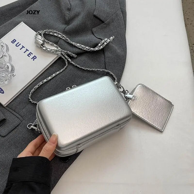 2023 m. vasaros grandinės prabangus dizainerio maži kryžminiai krepšiai Kasdieniai mados klasikiniai universalūs pečių krepšiai moterims PU odinė piniginė