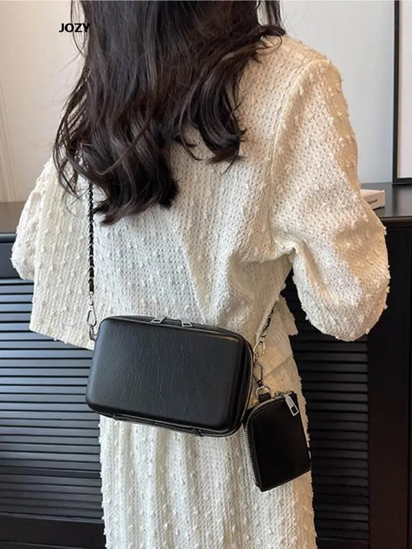 2023 m. vasaros grandinės prabangus dizainerio maži kryžminiai krepšiai Kasdieniai mados klasikiniai universalūs pečių krepšiai moterims PU odinė piniginė