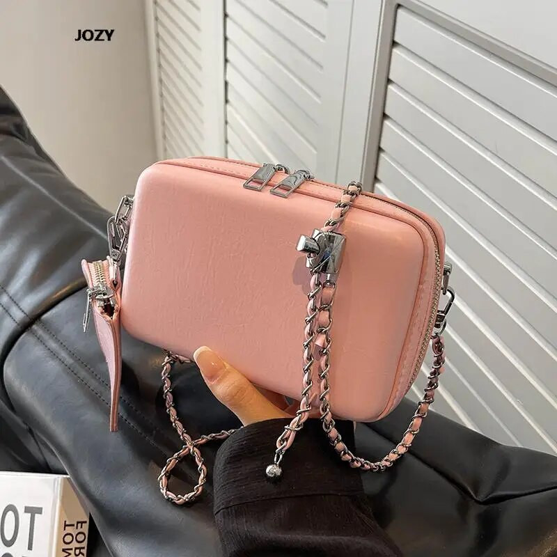 2023 m. vasaros grandinės prabangus dizainerio maži kryžminiai krepšiai Kasdieniai mados klasikiniai universalūs pečių krepšiai moterims PU odinė piniginė