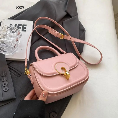 Universalus vasaros prabangos dizainerio naujos rankinės Balnelis Paprastas Stiliaus Tvirtas Krepšys Moterims Iš PU odos maži madingi pečiai