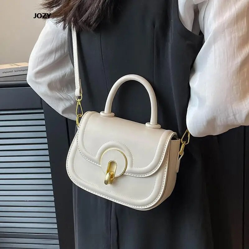 Universalus vasaros prabangos dizainerio naujos rankinės Balnelis Paprastas Stiliaus Tvirtas Krepšys Moterims Iš PU odos maži madingi pečiai