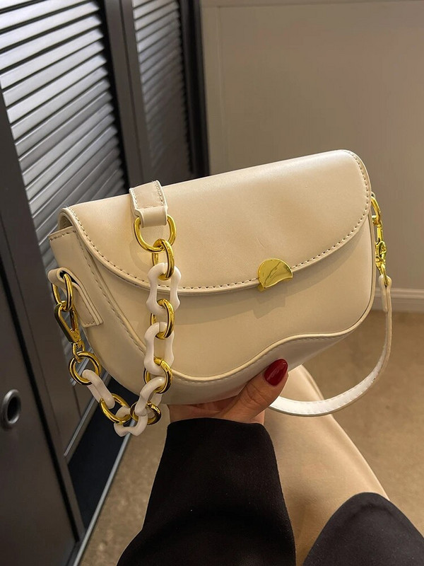 2023 Καλοκαιρινή καθημερινή μόδα τσάντες χιαστί σέλας για γυναίκες Κλασικές απλές τσάντες ώμου πολυτελείας Νέες τσάντες υψηλής ποιότητας