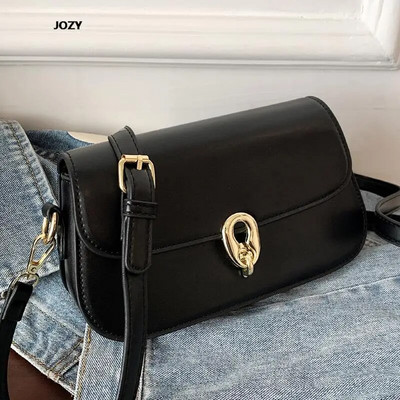 2023. Nova jednobojna luksuzna dizajnerska kožna ležerna ljetna modna torba preko ramena za žene klasična vintage torbica