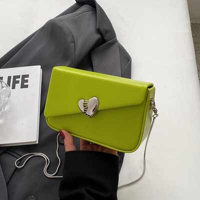 Vasaros mielas laisvalaikio prabangaus dizaino grandinėlė Crossbody Krepšiai Nauji 2023 m. madingi odiniai įvairiaspalviai universalūs pečių krepšiai moterims piniginė