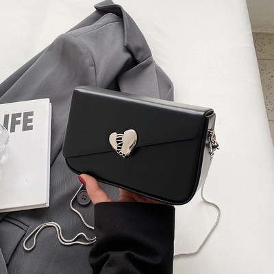 Vasaros mielas laisvalaikio prabangaus dizaino grandinėlė Crossbody Krepšiai Nauji 2023 m. madingi odiniai įvairiaspalviai universalūs pečių krepšiai moterims piniginė