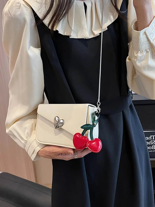 Vasaros mielas laisvalaikio prabangaus dizaino grandinėlė Crossbody Krepšiai Nauji 2023 m. madingi odiniai įvairiaspalviai universalūs pečių krepšiai moterims piniginė