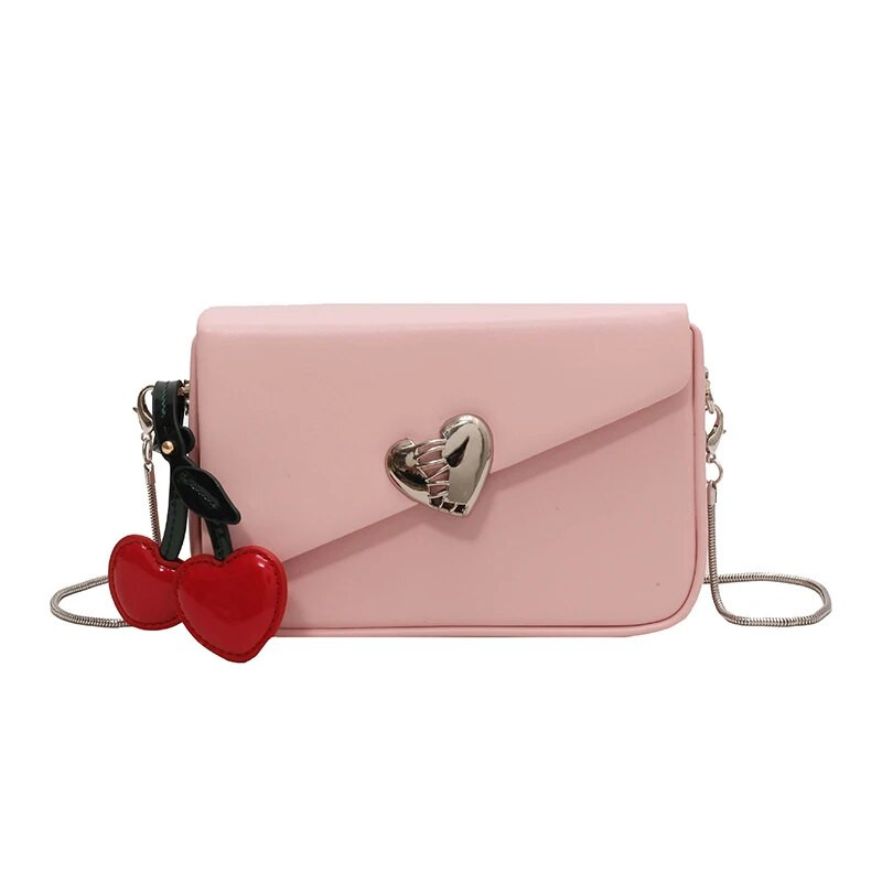 Vasaros mielas laisvalaikio prabangaus dizaino grandinėlė Crossbody Krepšiai Nauji 2023 m. madingi odiniai įvairiaspalviai universalūs pečių krepšiai moterims piniginė