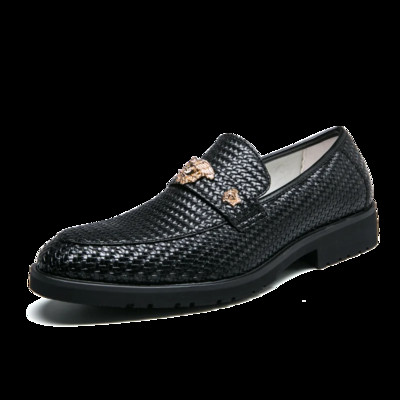 Coslony Vyriškos verslo suknelės Batai Aukštos kokybės Pu odos Naujas Stilingas Dizainas Užsegami batai Laisvalaikio oficialūs Basic Batai Odiniai batai