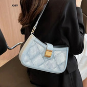 Vasaros džinsinis laisvalaikio ant pečių madingos moteriškos rankinės Prabangios dizainerio universalios 2023 m. Naujos Crossbody mados klasikinės rankinės moterims