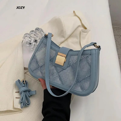 Vasaros džinsinis laisvalaikio ant pečių madingos moteriškos rankinės Prabangios dizainerio universalios 2023 m. Naujos Crossbody mados klasikinės rankinės moterims