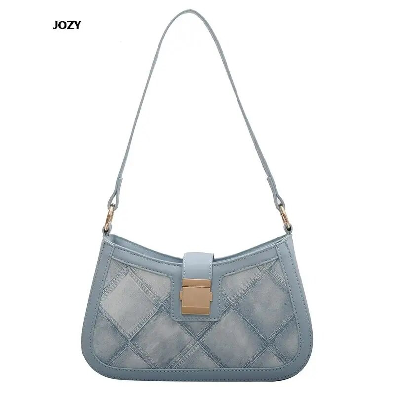 Vasaros džinsinis laisvalaikio ant pečių madingos moteriškos rankinės Prabangios dizainerio universalios 2023 m. Naujos Crossbody mados klasikinės rankinės moterims