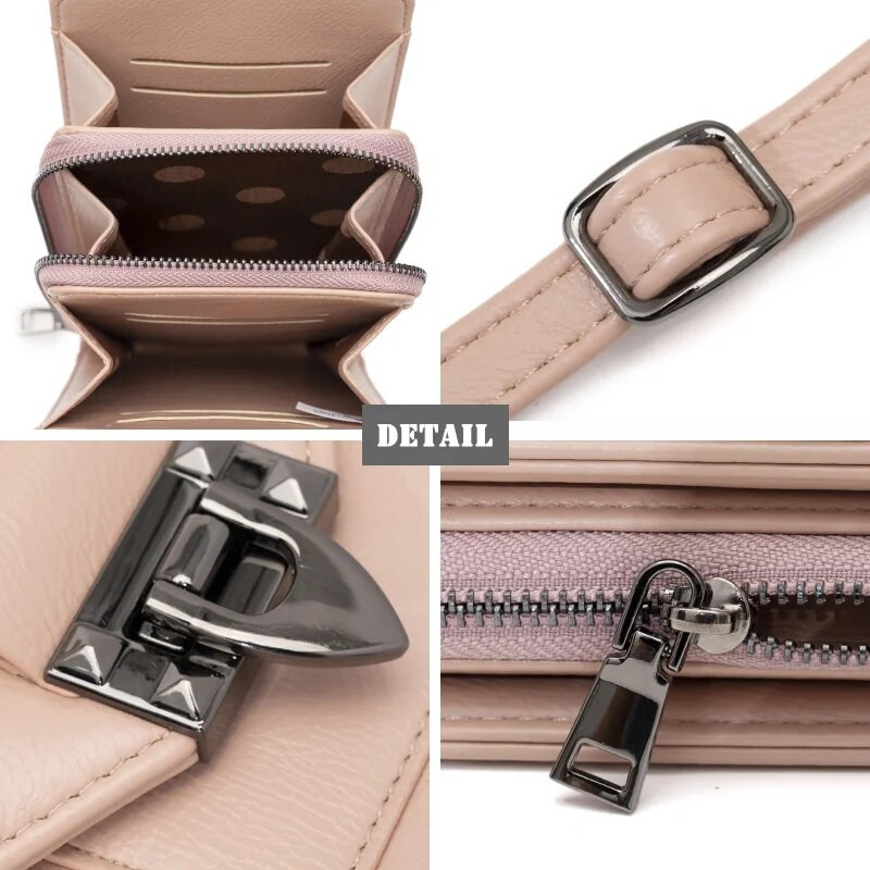 Uus Trend Messenger kott naistele õlakott Telefoni kotid Crossbody Rahakott Mündikott Naistele PU nahast hulgimüük naiste käekott