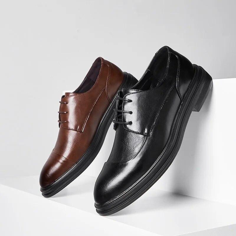 Rankų darbo vyriški Oksfordo batai Pilka oda Brogue vyriški suknelių batai Klasikiniai verslo oficialūs batai vyrams Vestuvėms Zapatillas Hombre