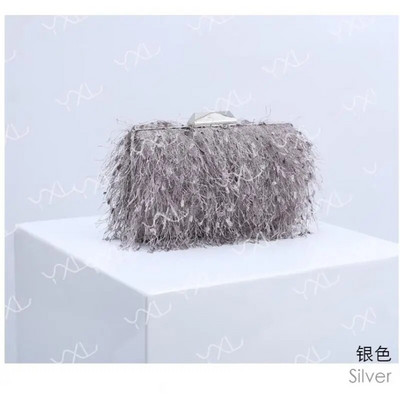 Sprogus korėjietiškas mados kutas sankabos krepšys Nauji šimtai Crossbody Bag Trend Personality pečių krepšys Temperamento vestuvių krepšys