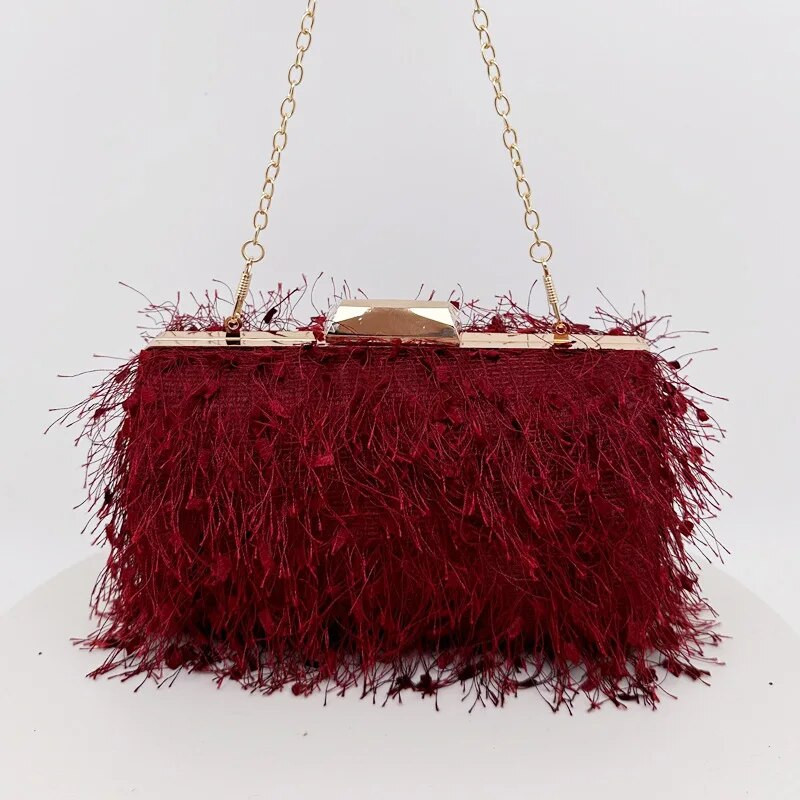 Sprogus korėjietiškas mados kutas sankabos krepšys Nauji šimtai Crossbody Bag Trend Personality pečių krepšys Temperamento vestuvių krepšys