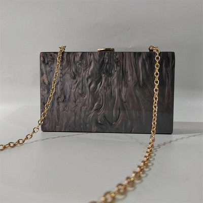 Pearl Black Luxury Women Small Box Chain Crossbody kott Brand Lady käekotid ja rahakotid Clutch õhtupeokott Mini kohver Pur