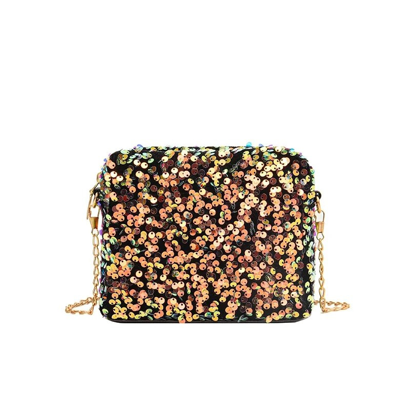 Visokokvalitetne ženske torbe Jesen, nova moda, jednostavni lanci, šljokice, torba za rame Advanced Sense, čvrsta svestrana ručna torbica