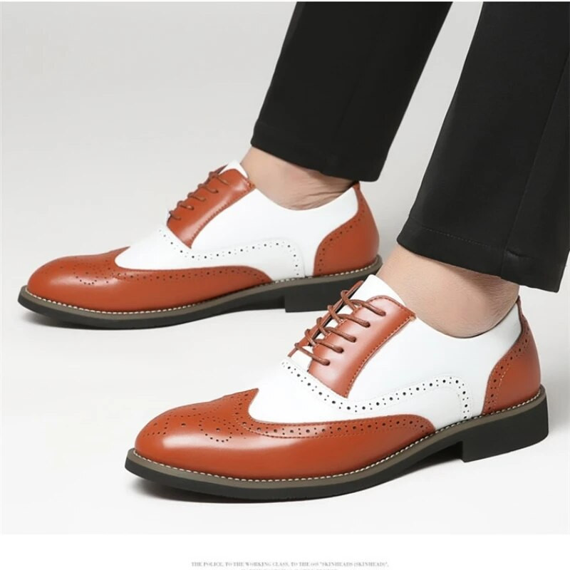 Vyriškos suknelės Batai mados jaunikio vestuviniai batai prabangūs itališko stiliaus Oksfordo batai Vyriški verslo biuro darbo avalynė