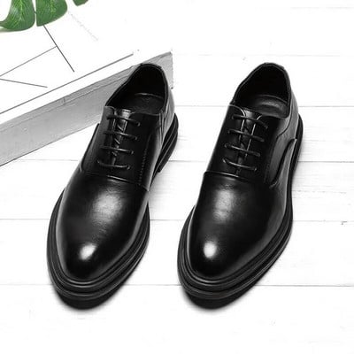 Pantofi de rochie pentru bărbați Oxfords Business Office Ascuțit Negru Maro Pantofi formali pentru bărbați Pantofi de nuntă 569