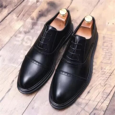 Nauji prabangūs mados vestuvių verslo batai vyriški Oksfordo suknelės batai krokodilo raštas vyriški oficialūs batai LH-67