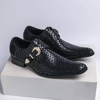 Μόδα Chelsea φόρεμα παπούτσια για άντρες Slip On Party Loafers Επίσημα κοινωνικά παπούτσια Ανδρικά παπούτσια γάμου