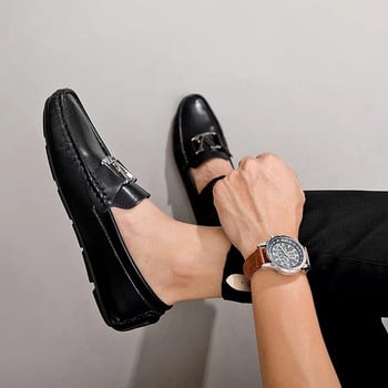 Ανδρικά Loafers Υψηλής ποιότητας Ανδρικά Casual Παπούτσια Μοκασίνια Slip on Ανδρικά Flat Μόδα Ανδρικά παπούτσια Παπούτσια οδήγησης Μέγεθος 38-45