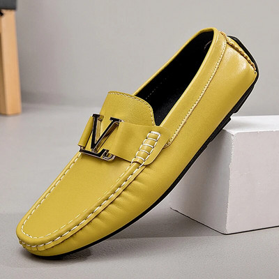 Muške visokokvalitetne natikače Visokokvalitetne muške ležerne cipele Mokasine natikače Muške ravne cipele Modne muške cipele Cipele za vožnju Vel. 38-45