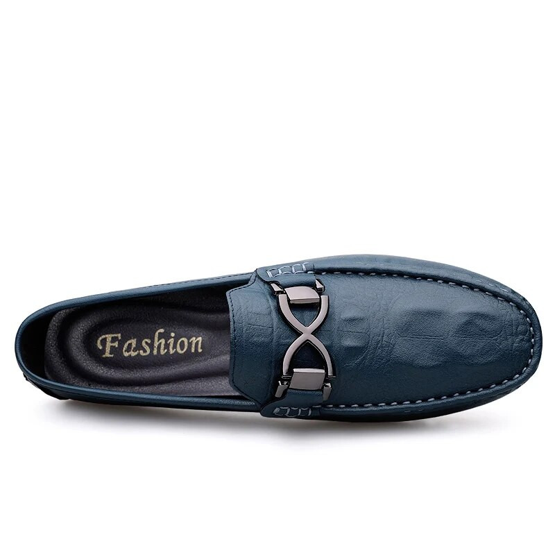 Vasarą kvėpuojantys batai Vyriški dizainerio vairavimo batai Madingi vyriški odiniai mokasinai dideli 37–47 dydžio biuro butai