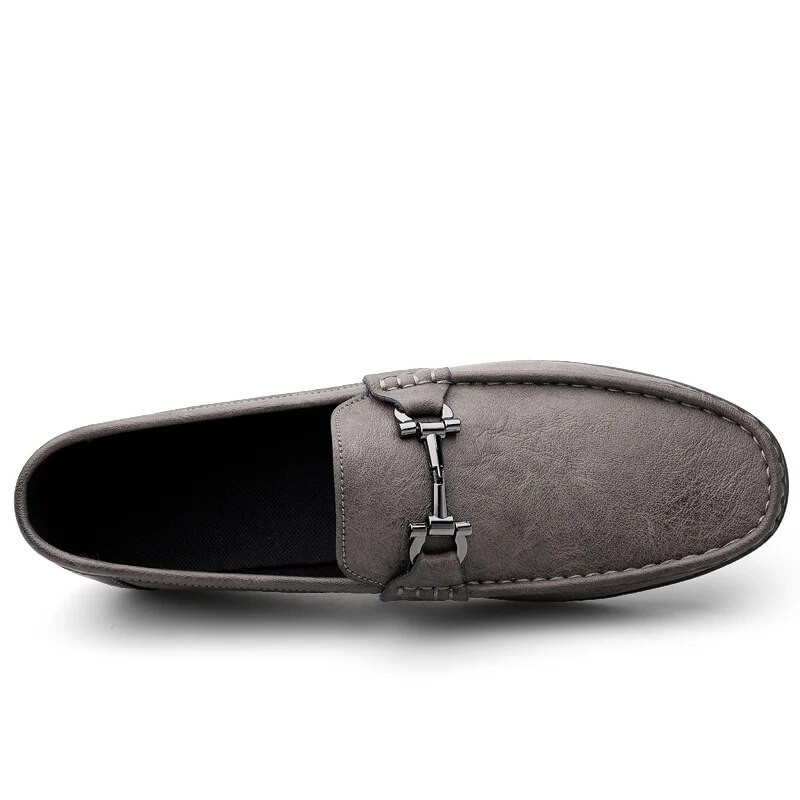 Dizaineriai vyriški lopšeliai Didelio dydžio odiniai laisvalaikio batai Prabangūs prekės ženklo mokasinai slydimo vairavimo batai Madingi batai Lengvi