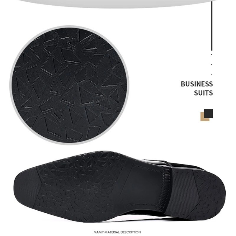 Νέα Oxford Shoes Ανδρικά παπούτσια φόρεμα με μυτερά παπούτσια Νυφικά παπούτσια με λάκα πολυτελείας Κλασικά παπούτσια Derby 2023 Δερμάτινα παπούτσια Μέγεθος 38-48