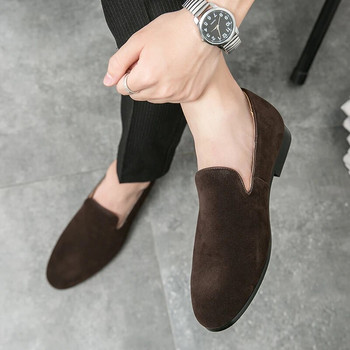 Suede Δερμάτινα Ανδρικά Παπούτσια Mules Classic Business για Ανδρικά Παπούτσια Οδήγησης Πολυτελή Ανδρικά Loafers Σχεδιαστικά παπούτσια Slip-On Ανδρικά παπούτσια φορέματος