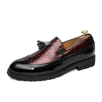 Модни обувки Офис обувки за мъже Ежедневни обувки Дишащи кожени мокасини Мокасини за шофиране Удобни приплъзващи се 2022 Трицветни