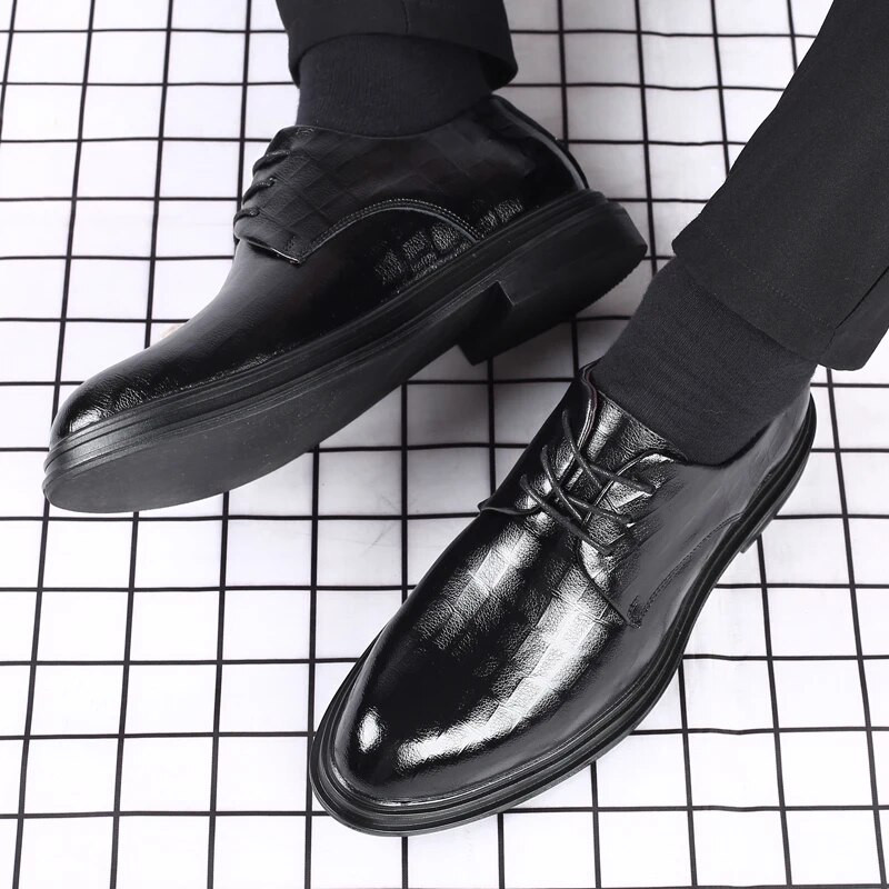 Muške kožne cipele Muške poslovne svečane cipele Niske muške cipele mladoženja oženjen