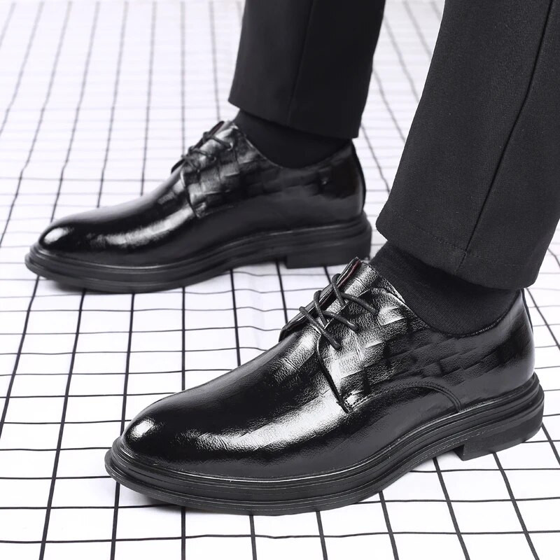 Muške kožne cipele Muške poslovne svečane cipele Niske muške cipele mladoženja oženjen