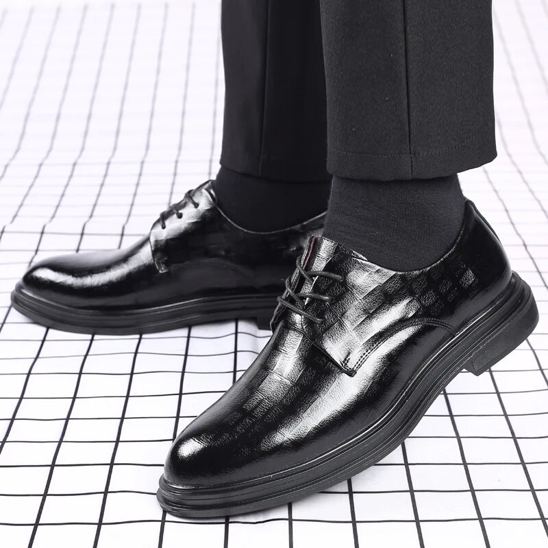 Muške kožne cipele Muške poslovne svečane cipele Niske muške cipele mladoženja oženjen