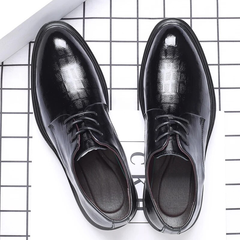 Muške kožne cipele Muške poslovne svečane cipele Niske muške cipele mladoženja oženjen