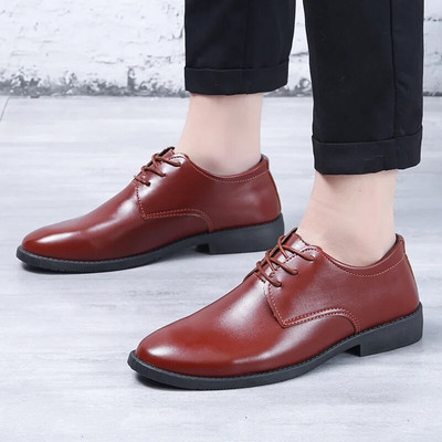 Fashion Slip on Ανδρικά Παπούτσια Ανδρικά Oxfords New Business Dress Ανδρικά παπούτσια Κλασικά δερμάτινα ανδρικά κοστούμια Shoe Chaussure Homme