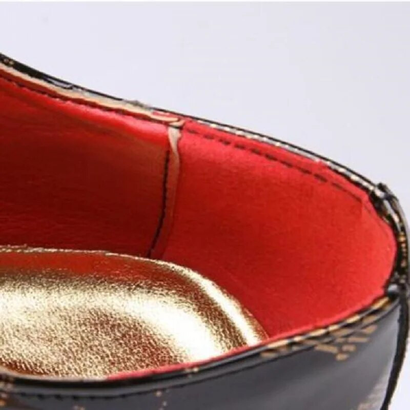 Muške svečane cipele Modne lakirane muške svečane cipele 2023. Luksuzne poslovne uredske vjenčane obuće Muške cipele na visoku petu D2H9