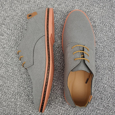 Kingad meestele Seemisnahast Meeste Kingad Oxford vabaaja tossud Mugavad jalatsid Kleit Kingad Suure suurusega Flats Zapatillas Hombre