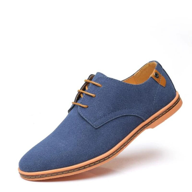 Kingad meestele Seemisnahast Meeste Kingad Oxford vabaaja tossud Mugavad jalatsid Kleit Kingad Suure suurusega Flats Zapatillas Hombre