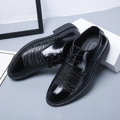 Madingi Vyriški odiniai batai Verslo suknelė Batai Laisvalaikio avalynė Smūgius sugerianti avalynė Atspari dėvėjimui vyriški batai sportbačiai