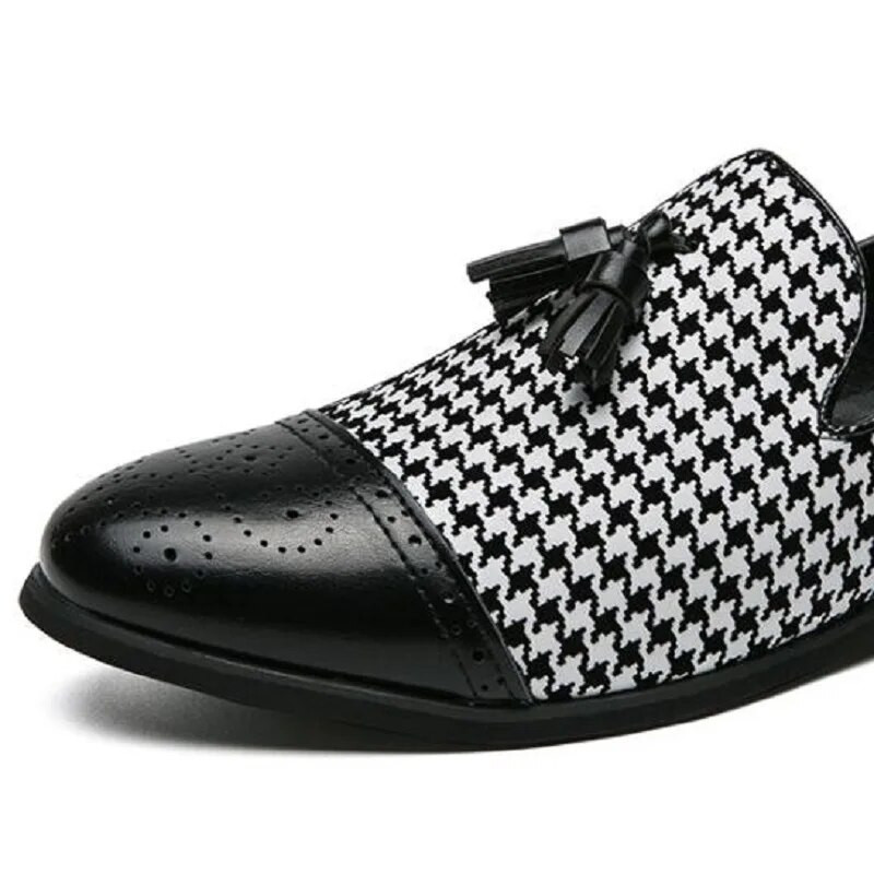 2023 m. nauji auksiniai vyriški batai kvadratiniais pirštais Vestuviniai batai Slip-On Vyriški batai Chaussures Pour Hommes vyriški batai D2B1