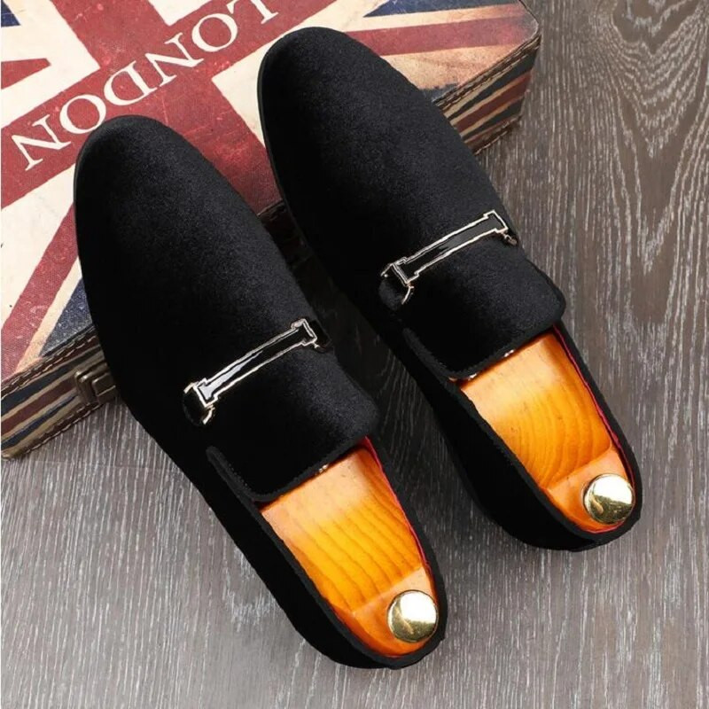 Prabangus dizaineris Madingi smaili juodi mėlyni raudoni aksominiai batai vyriški laisvalaikio bateliai iškilmingi drabužiai, avalynė Sapatos Tenis Masculino