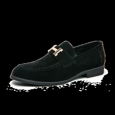 Prabangūs batai Klasikiniai prisegami vyriški batai vaikščioti zomšiniai odiniai patogūs vyriški laisvalaikio batai Tikri nubuko batai