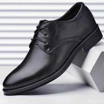 Ανδρικά δερμάτινα παπούτσια Επαγγελματικά παπούτσια φόρεμα παντός αντιστοιχίας Casual παπούτσια που απορροφούν τους κραδασμούς Παπούτσια ανθεκτικά στη φθορά