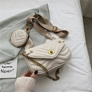 Crossbody soma sievietēm Jauna soma un rokassomiņa sievietēm ceļojumu PU ādas plecu soma Sieviešu Luksusa zīmola dizaineru ķēdes soma, maza