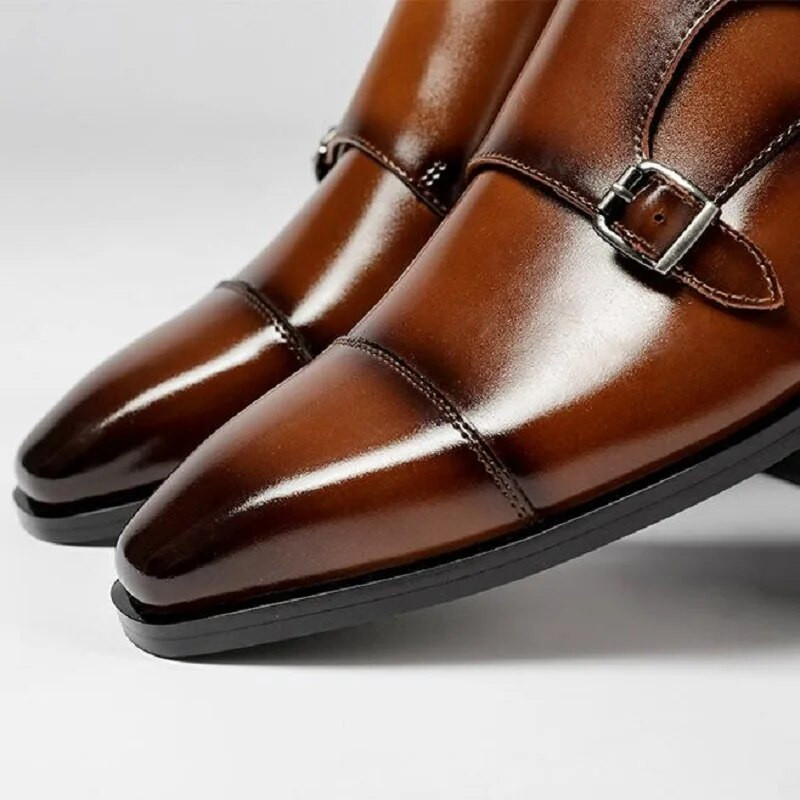 Elegantne muške svečane cipele Svečane kožne cipele za muškarce Obuća za vjenčanja Sapato Social Masculino 1AA18